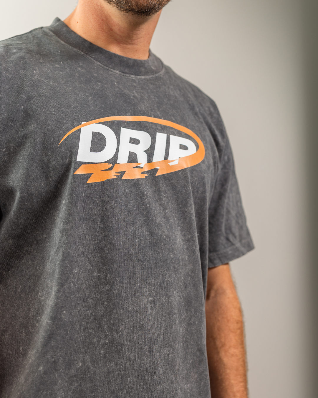 DRIP Washed Logo Tee