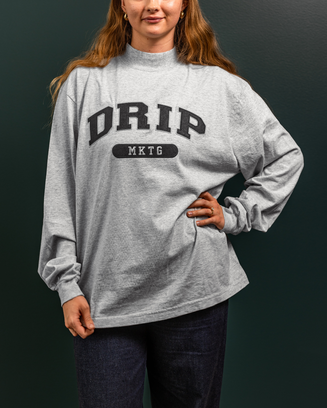 DRIP MKTG Long Sleeve Tee