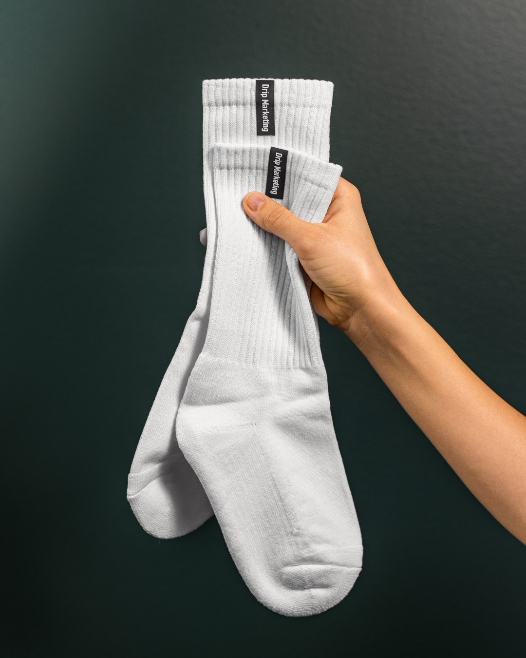 Drip Marketing Essential Crew Socks